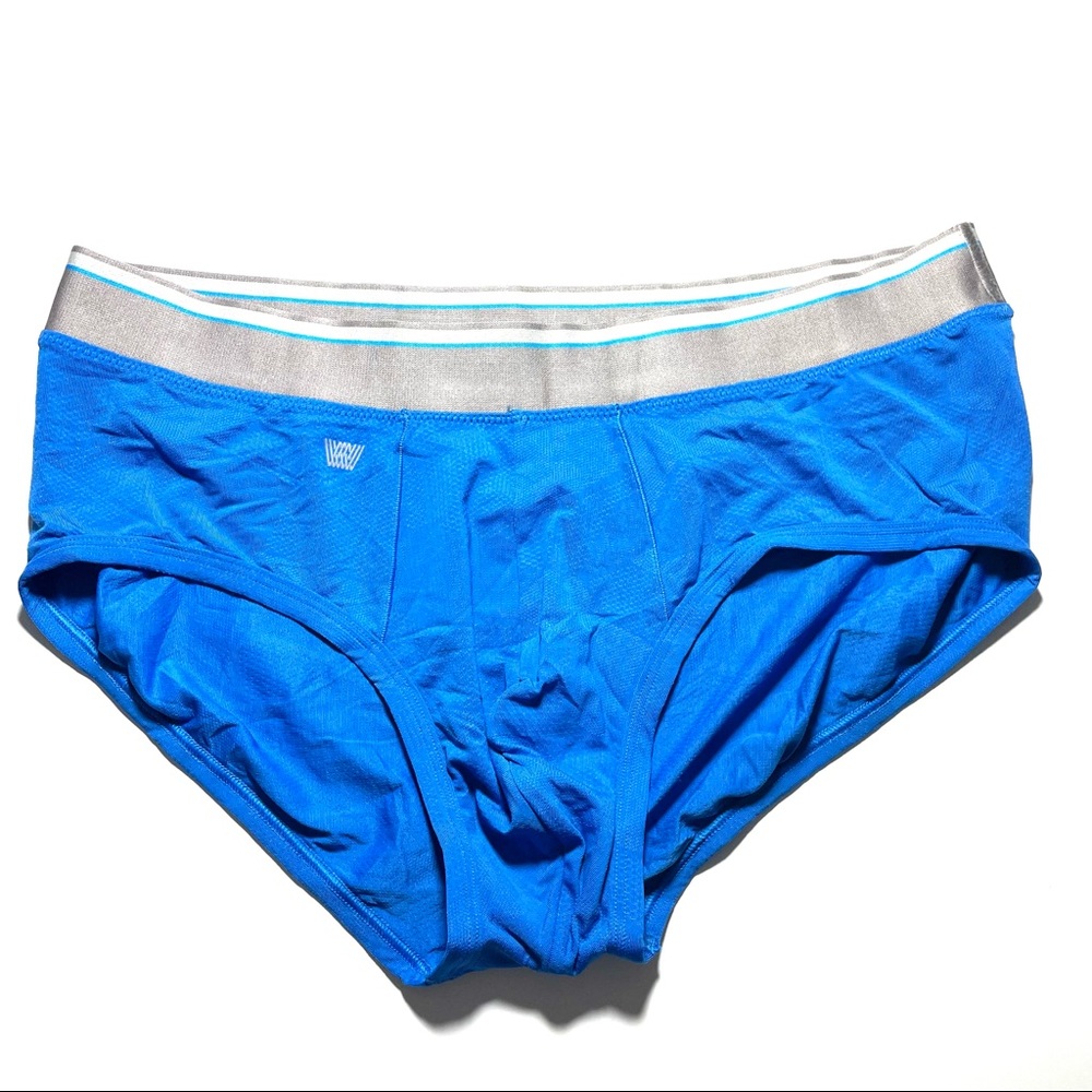 NWOT Mack Weldon AIRKNITx HD Performance Brief Blue